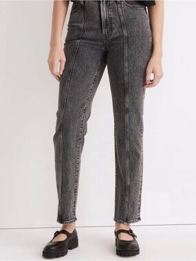 (Madewell) Perfect Vintage Straight Jean- Meaford Wash: Seamed Edition Size 27